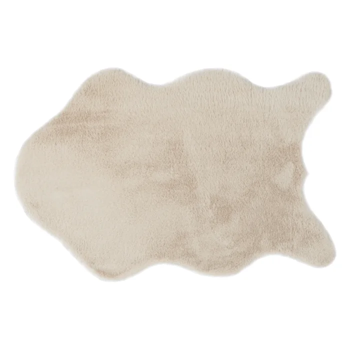 Umělá kožešina béžová 60×90 cm – RABIT Typ 2