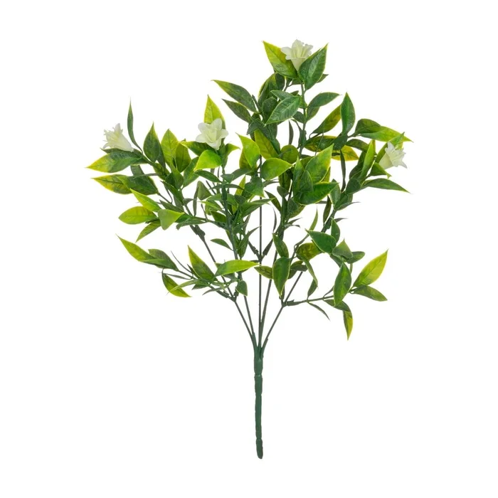 Umělá větvička White Bell Flower 34 cm