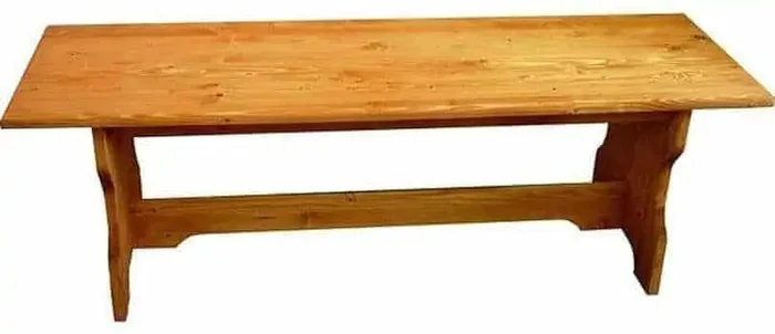 Unis lavice bez opěradla 140 cm – smrkové masiv