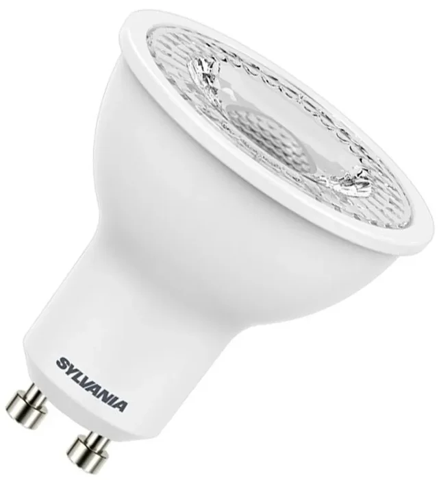 Úsporná stmívatelná LED žárovka SYLVANIA GU10 8W, 3000K