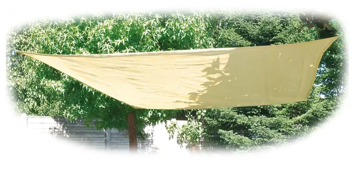 V-Garden VERDEMAX stínící plachta 5×5 m Béžová (5893)