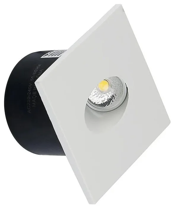 V-Tac LED Schodišťové svítidlo 3W, 230V, 4000K, bílá