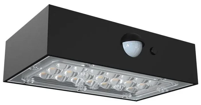 V-Tac Solární LED nástěnné svítidlo s PIR senzorem
