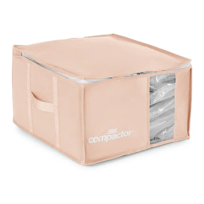 Vakuový úložný box na oblečení Pink 42x40x25 cm