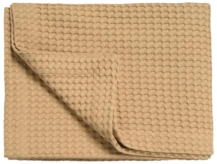 Vandyck Přehoz na postel Home Piqué waffle Toffee 270x250 cm