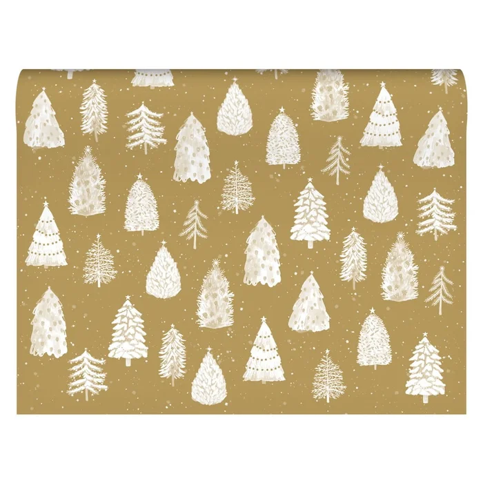 Vánoční balicí papíry 5ks 69,5x48,5 cm Wild Winter Forest