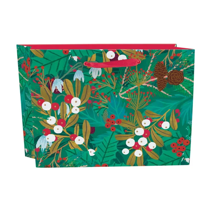 Vánoční dárková taška 35x14,5 cm Winter Foliage