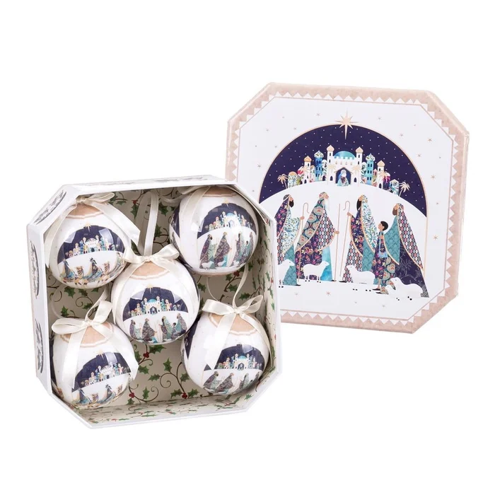 Vánoční dekorace – sada 5 koulí Magi Memory Casa Selección
