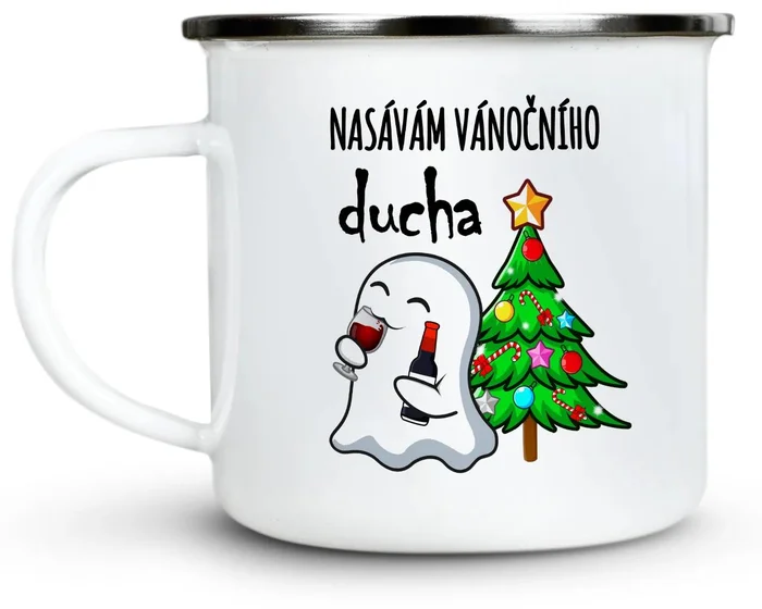 Vánoční plecháček Duch 300 ml