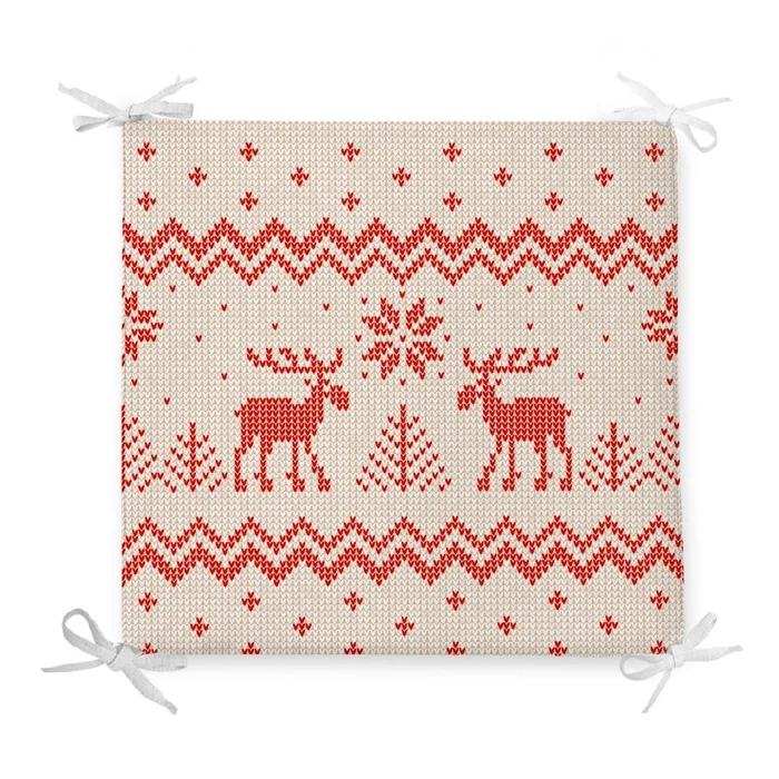 Vánoční podsedák Merry Christmas 42x42 cm
