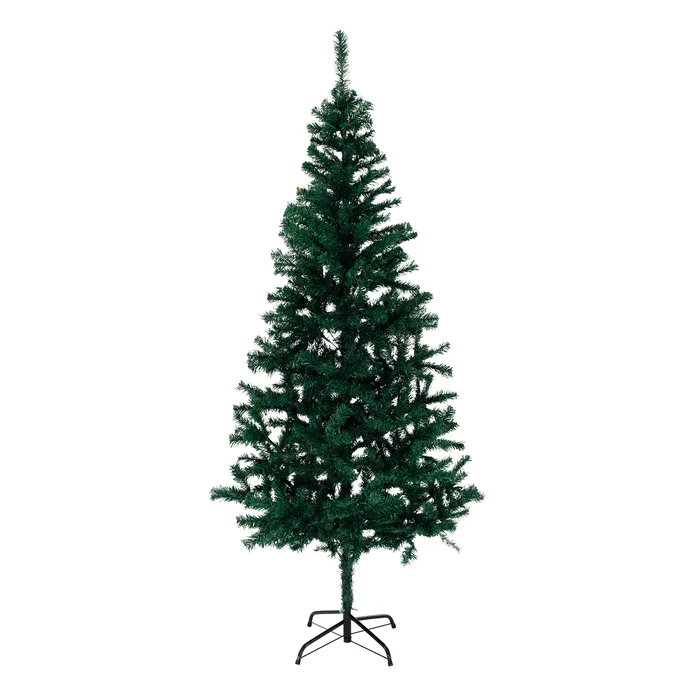 Vánoční umělý stromek s kovovým stojanem 180 cm