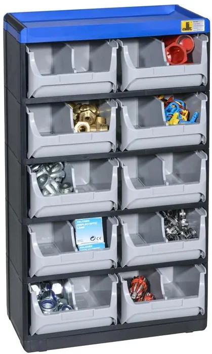 VarioPlus Pro Plastová skříňka s rozdělenými zásuvkami 53/20