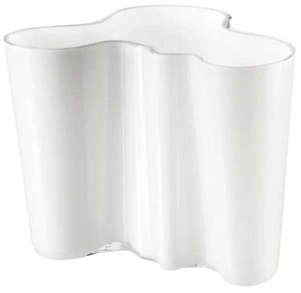 Váza Alvar Aalto 16 cm, bílá