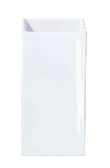Váza QUADRO ASA Selection – bílá, 30 cm
