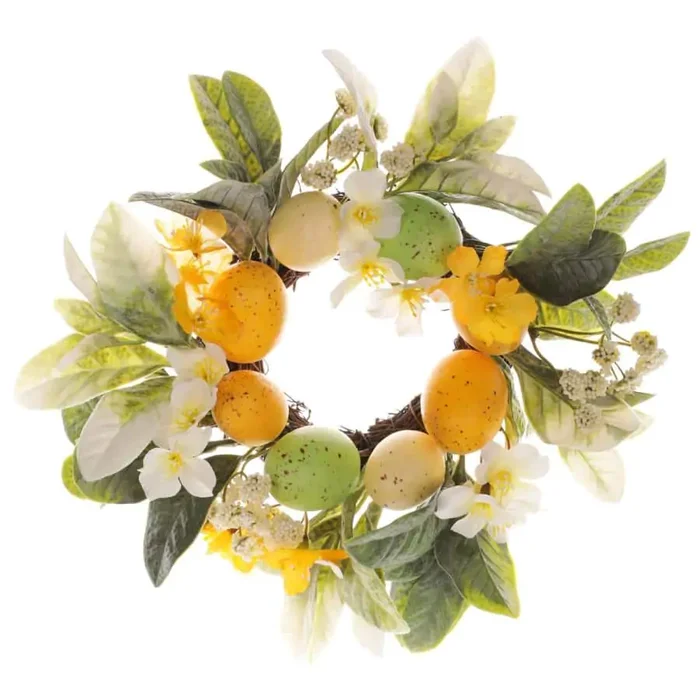 Velikonoční věnec žlutý PRZ4002-S