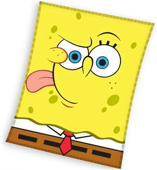 Velká deka SpongeBob Emoji 150x200 cm