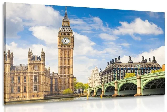 Velkolepý Londýnský Big Ben