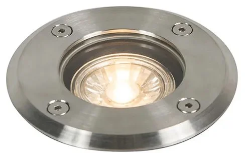 Venkovní bodové LED svítidlo do země z nerezové oceli 11cm