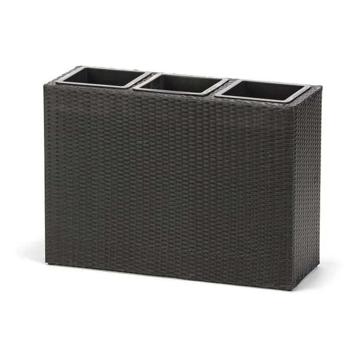 Venkovní černý květináč Bonami Essentials Patteo
