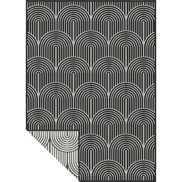 Venkovní koberec Pangli Black 200x290 cm