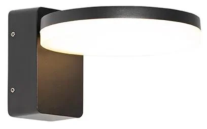 Venkovní nástěnné LED svítidlo Esmee černé