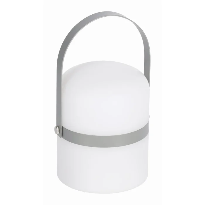 Venkovní šedá lampa Kave Home Janvir 16 cm