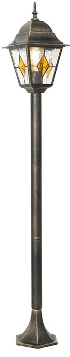 Venkovní stojací lampa Antigua s vintage designem