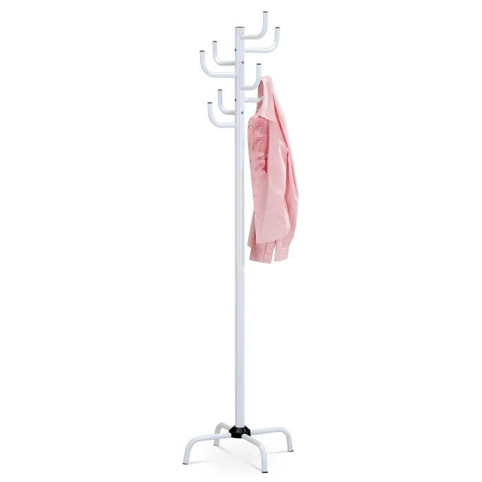 Věšák Ronnie 182 cm – vysoký lesk bílý