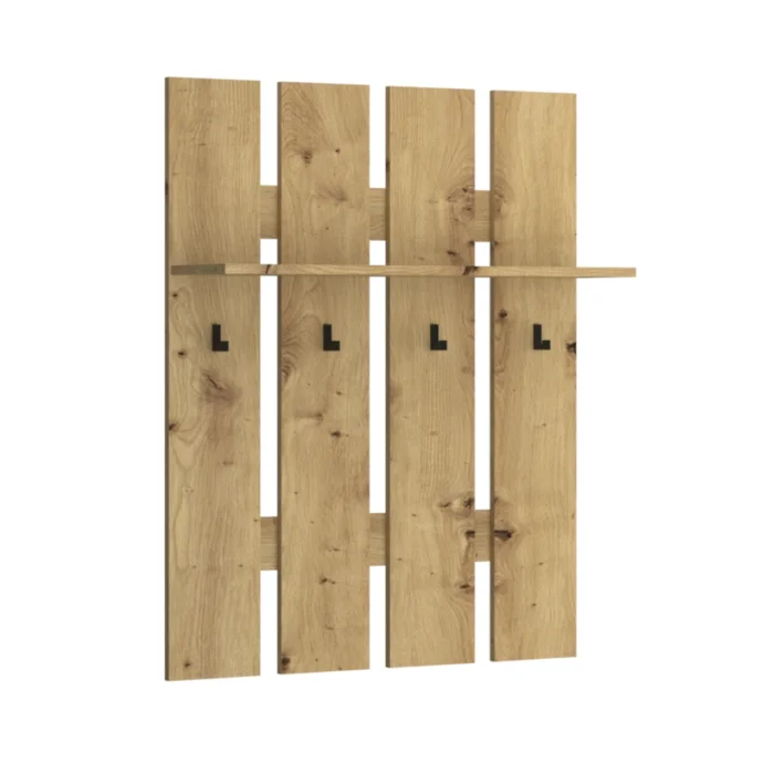 Věšáková stěna 80 cm – dub artisan AIRON