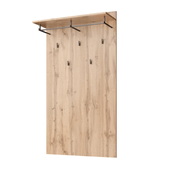 Věšákový panel MORATIZ 80 cm dub wotan