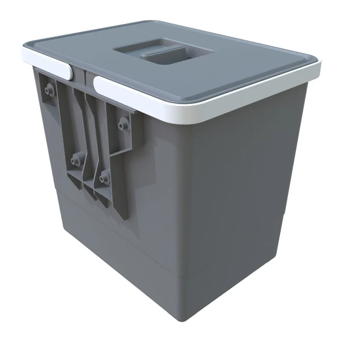 Vestavěný plastový odpadkový koš 15 l Easy