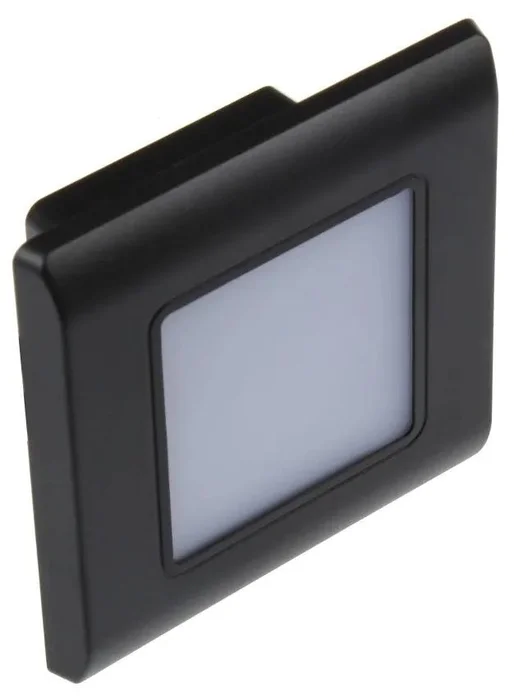 Vestavné LED svítidlo RAN-B černé teplá bílá