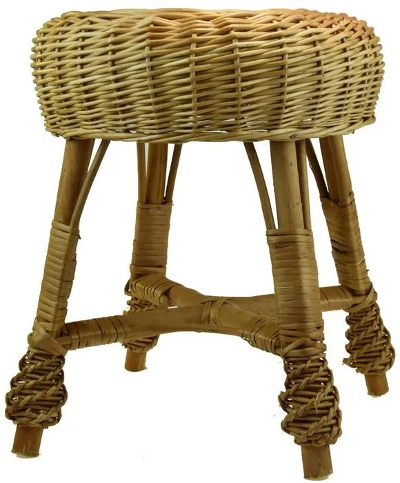 Vingo Proutěný taburet 32 cm
