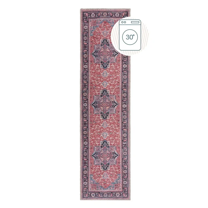 Vínový běhoun s recyklovanými vlákny 60x230 cm Windsor