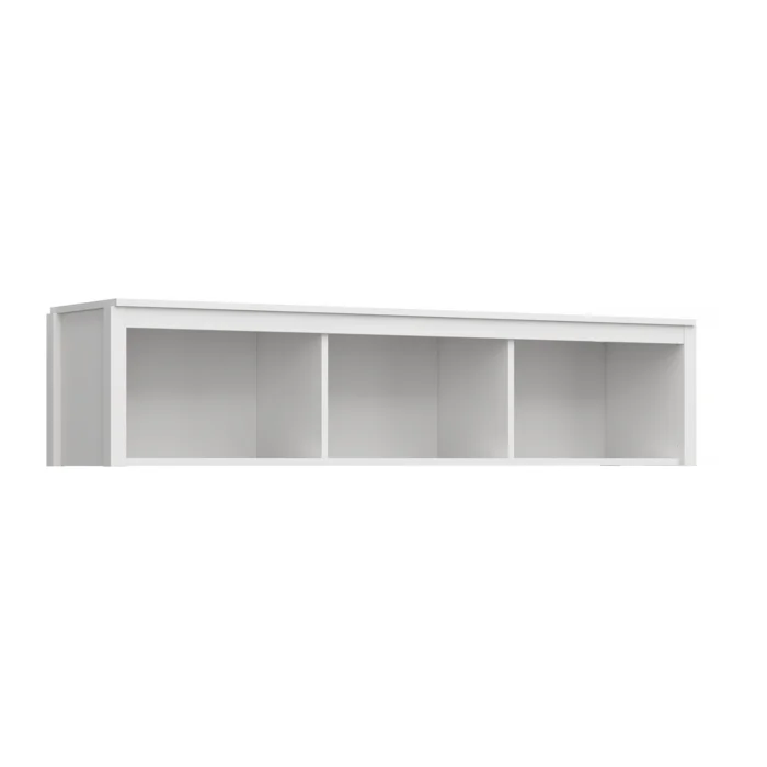 Visací regál OLJE 160 cm, bílý