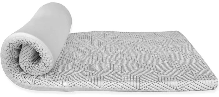 VISCOPUR ICE Chladivá topper matrace 140x200 cm, 5,5 cm