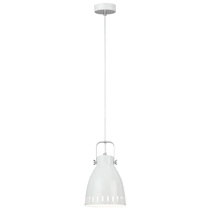 Visící lampa AIDEN typ3 – bílá, kov