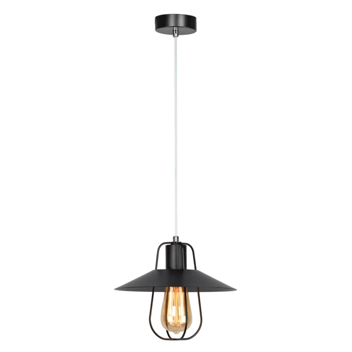 Visící lampa Tinán, černá