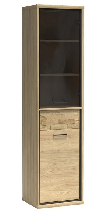 Vitrína IPPOLITO 2D1S dub hickory