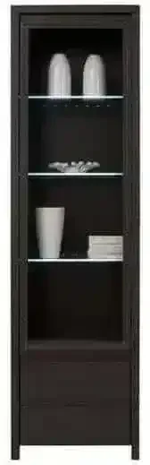 Vitrína Kaspian REG1W2S - dub sonoma