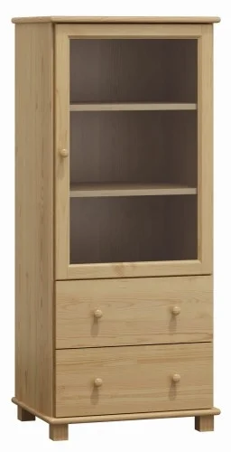 Vitrína SAPITWA 9 z masivní borovice