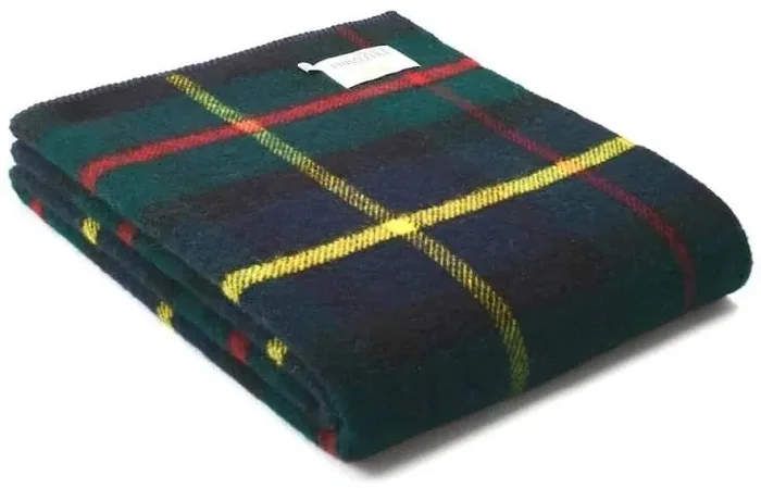 Vlněná deka Tartan Hunting McLeod 200x150 cm