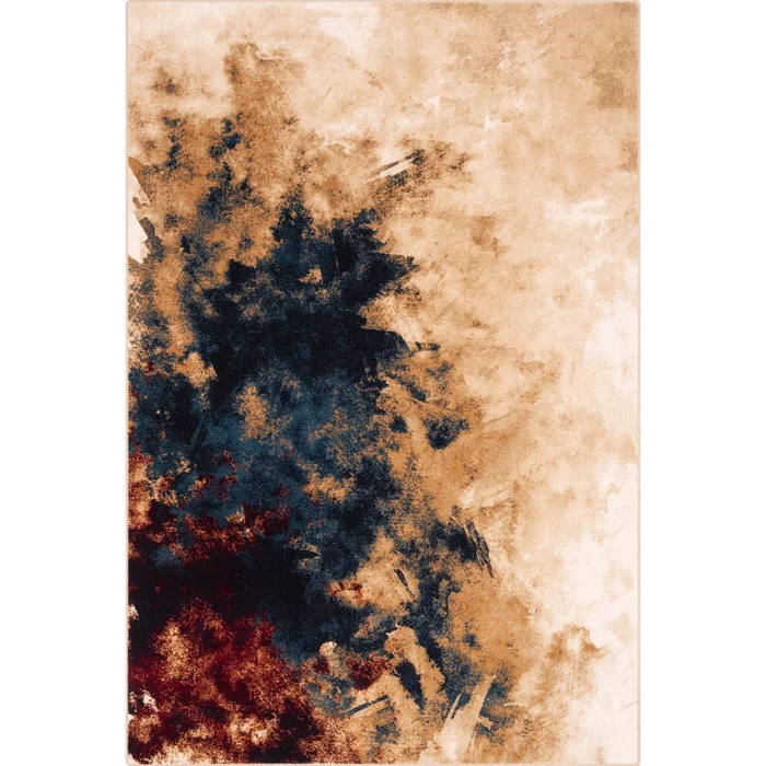 Vlněný koberec 160x240 cm Burst Dark Beige