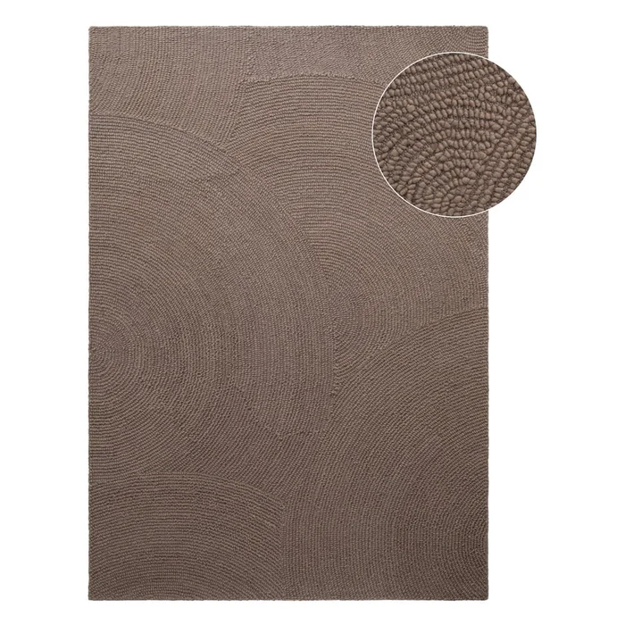 Vlněný koberec Eleni 160x230 cm Taupe