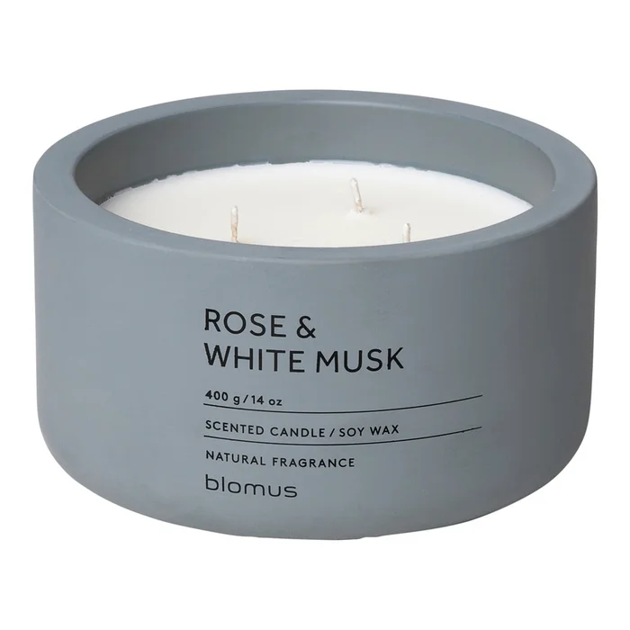 Vonná sojová svíčka Fraga Rose & White Musk