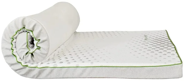 Vrchní Matrace Dreampur® Grey Dots z Latexové Pěny - 140x200 cm