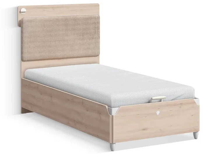 Vyklápěcí studentská postel s úložným prostorem 100x200 cm Duo