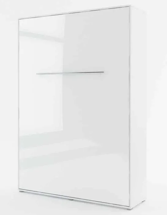 Výklopná postel 140 CONCEPT PRO CP-01P – bílý lesk a mat
