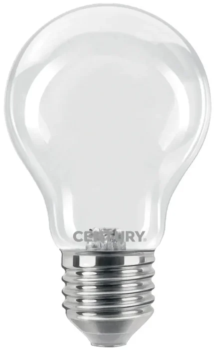 Výkonná LED žárovka CENTURY s bílým saténovým sklem