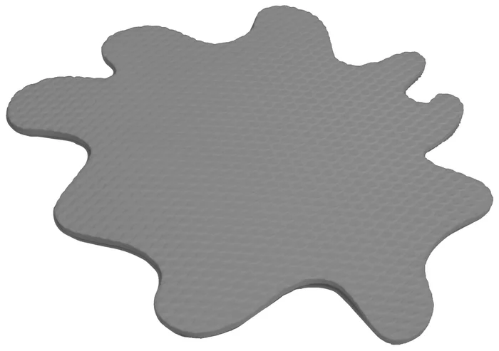 VYLEN Kaňka Pěnový Podsedák 34 cm Šedý